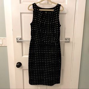Ann Taylor Polka Dot midi dress